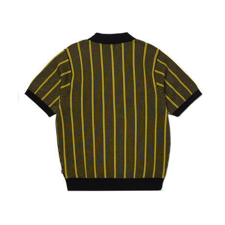 Polo Huf Trace Stripe SS Knit Top Moss