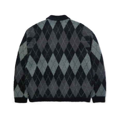Pull Huf Cooper Mohair Black