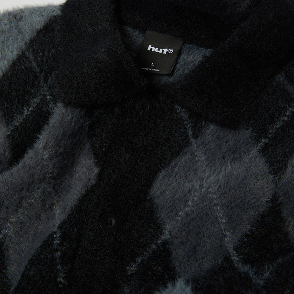 Pull Huf Cooper Mohair Black