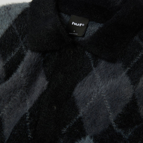 Pull Huf Cooper Mohair Black