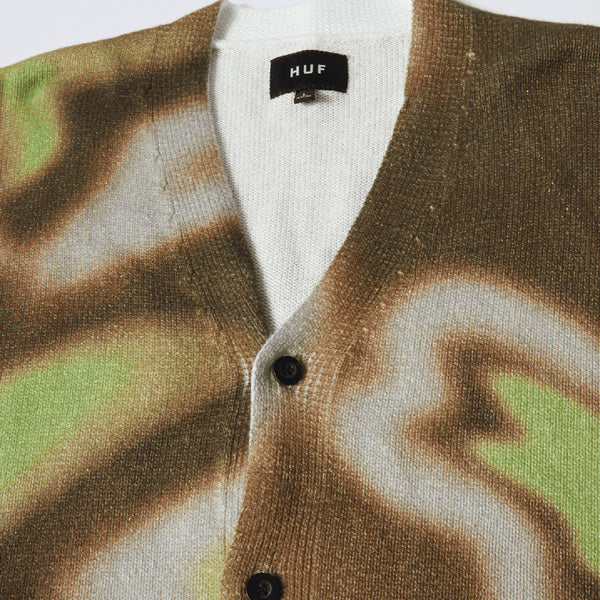 Cardigan Huf Space Dust Mud