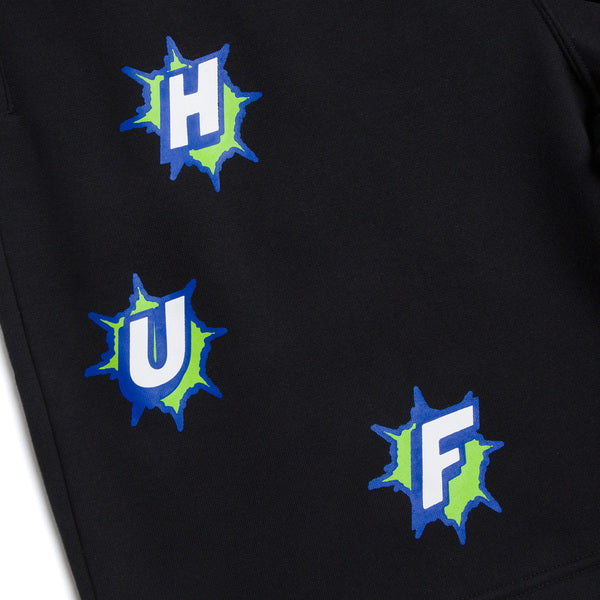 Short Huf Infinity Jewel Fleece Black