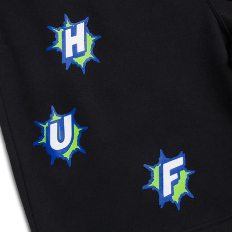 Short Huf Infinity Jewel Fleece Black
