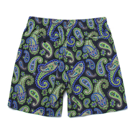 Short Huf Paisley Easy Black