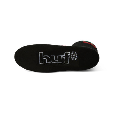 Chaussettes Huf Cherry Bomb Crew Black
