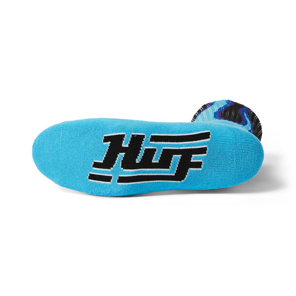 Chaussettes Huf Exhaust Crew Black