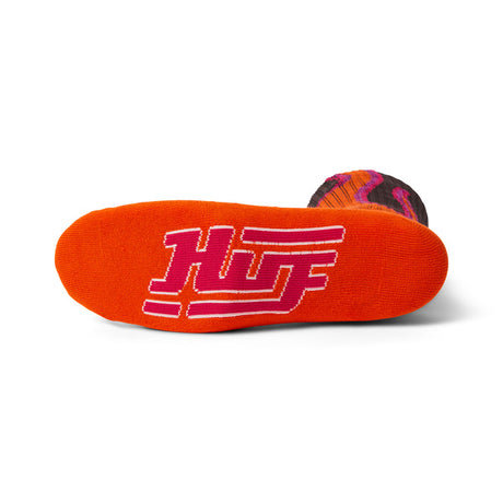Chaussettes Huf Exhaust Crew Brown