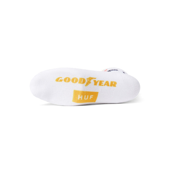 Chaussettes Huf Podium Crew White