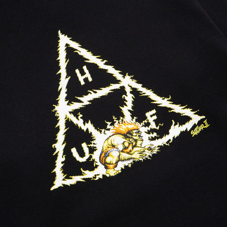 Sweat à capuche Huf Blanka TT Black