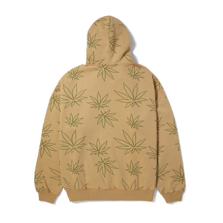 Veste Huf Sweat Plantlife Fleece Hood Oatmeal