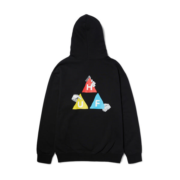 Sweat à capuche Huf Rituals Black
