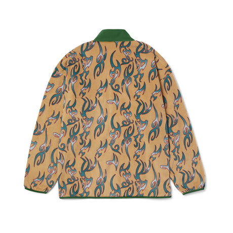 Sweat à capuche Huf Static Polar Oatmeal