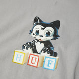 Tee-shirt Huf Blocks SS Lilac Chalk