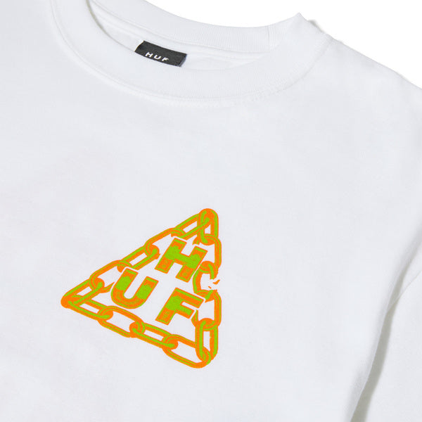 Tee-shirt Huf Hard Links SS White