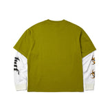 Tee-shirt manches longues Huf Leon Double Layer Top Acid Green