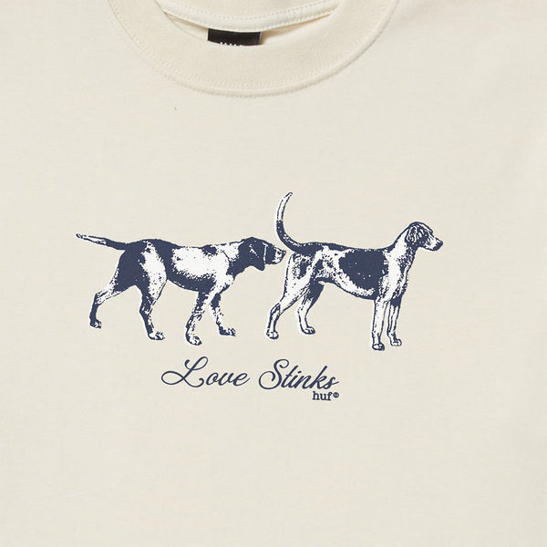 Tee-shirt Huf Love Stinks SS Bone