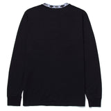 Tee-shirt manches longues Huf Jacquard Neck Knit Top Black