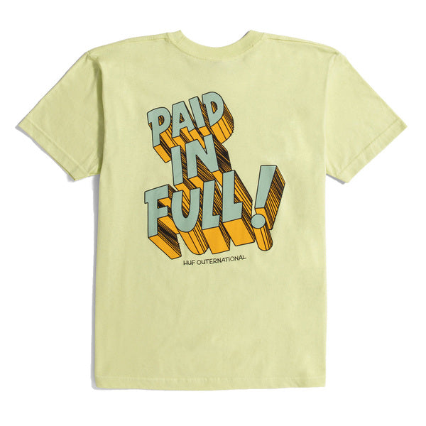 Tee-shirt Huf Master Plan SS Lime