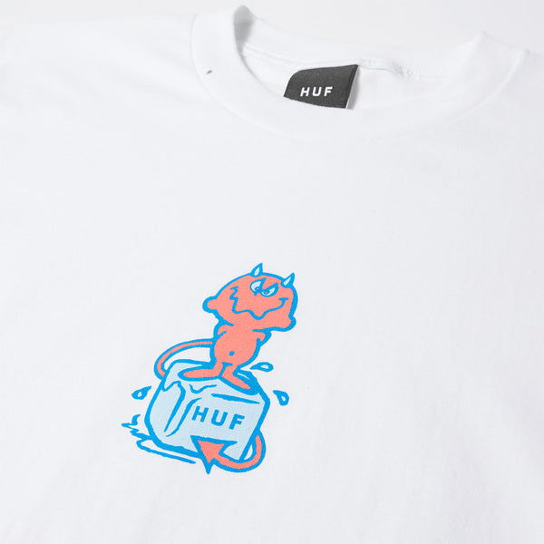 Tee-shirt Huf Melt SS White