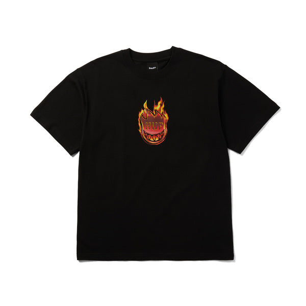 Tee-shirt Huf Spitfire Flame Galaxies SS Black