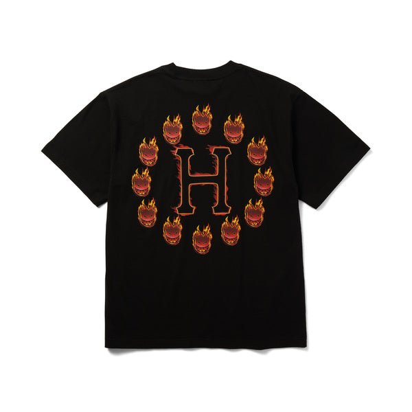 Tee-shirt Huf Spitfire Flame Galaxies SS Black