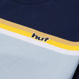 Tee-shirt Huf Lido Stripe Knit Top Light Blue SS