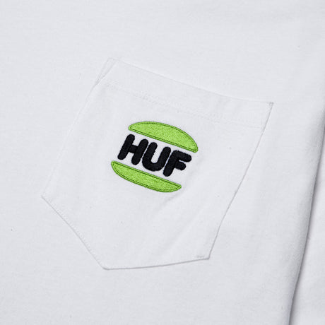 Tee-shirt Huf Regal Pocket White SS
