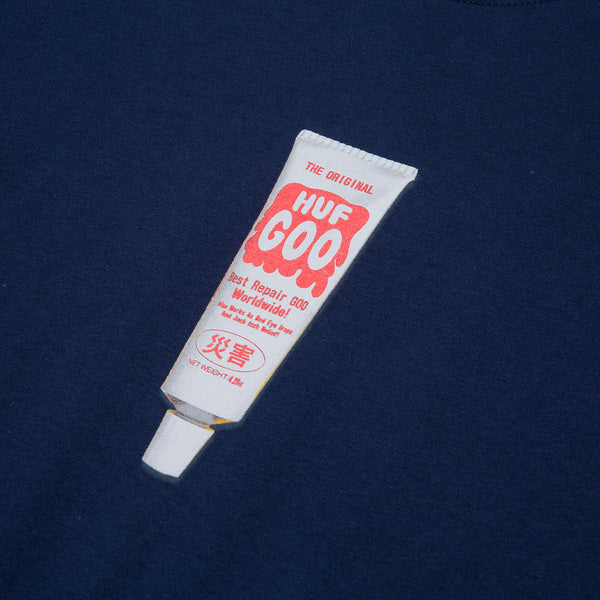 Tee-shirt Huf Repair Navy SS