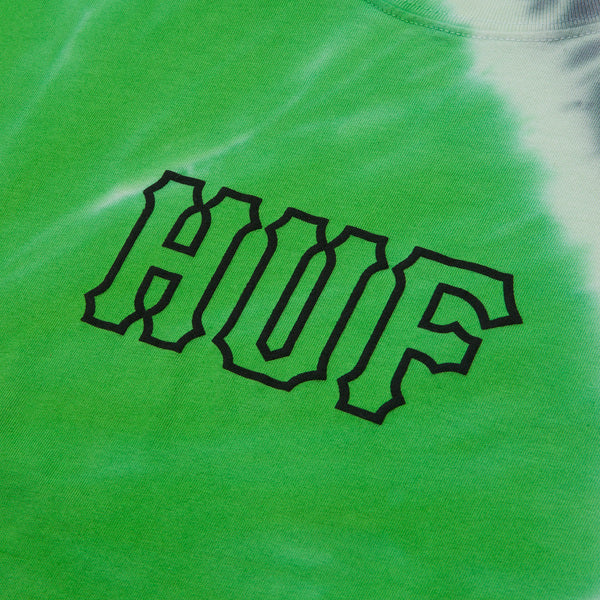 Tee-shirt Huf SF Dye Tiedye Huf Green SS