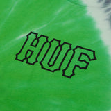 Tee-shirt Huf SF Dye Tiedye Huf Green SS