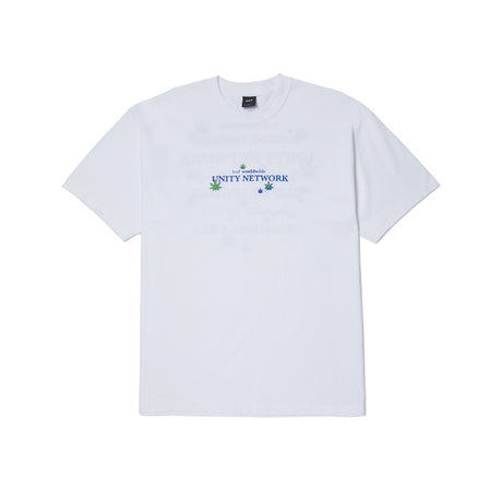 Tee-shirt Huf Unity Network SS White