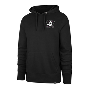 Sweat à capuche 47 Brand NHL Anaheim Ducks Print Bck Burnside Jet Black