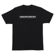 Independent T-Shirt Chrome Bar Ss Black