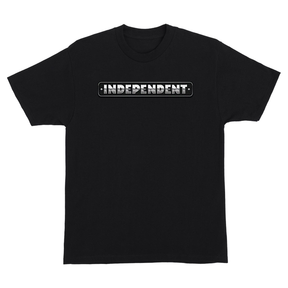 Independent T-Shirt Chrome Bar Ss Black
