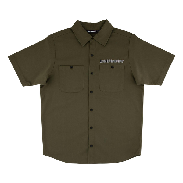 Independent Chemise Union Ss Work Olive