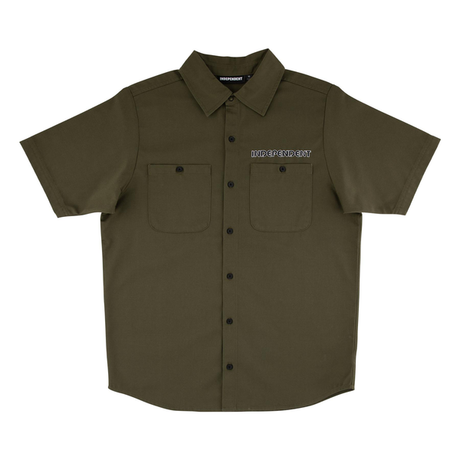 Independent Chemise Union Ss Work Olive