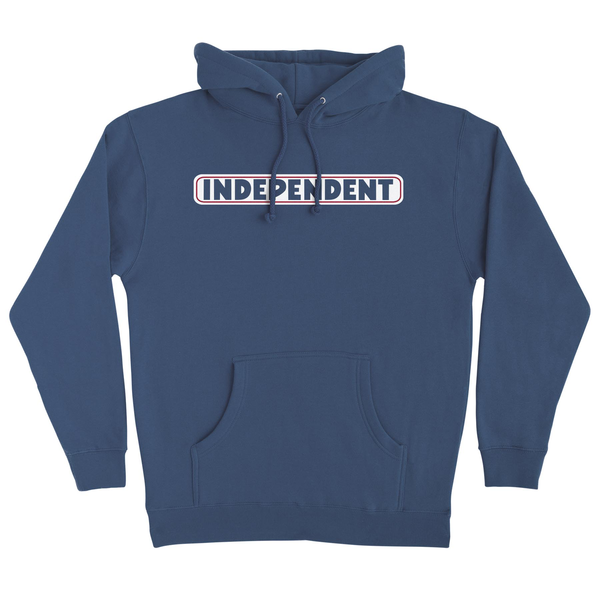 Independent Sweat Bar Logo Hood Storm Blue