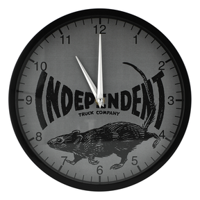 Tee-shirt Independent Horloge Rat Race Clock Black Parchment
