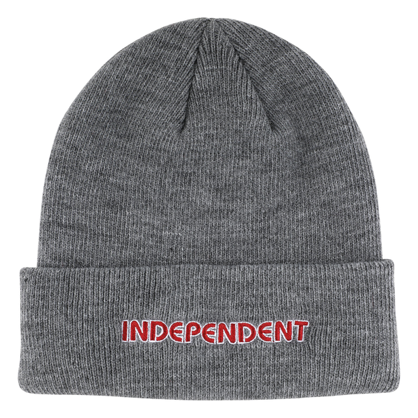 Bonnet Independent Groundwork Grey Hthr Red