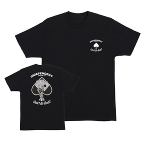 Independent T-Shirt Royal Flush Ss Black