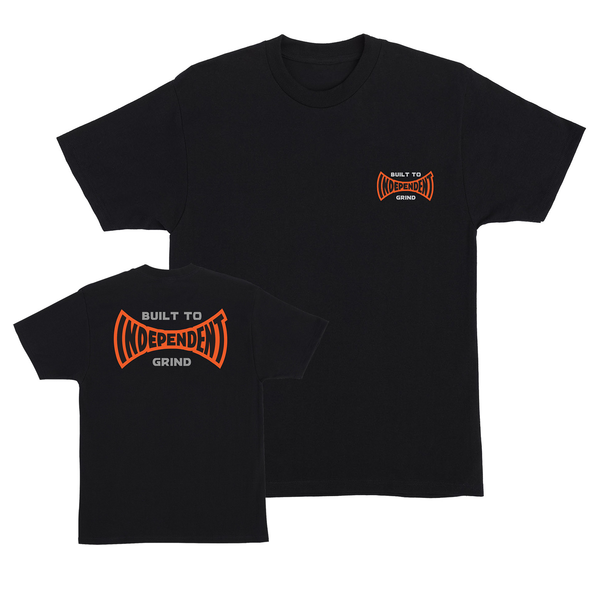 Independent T-Shirt Built To Grind Span Ss Black