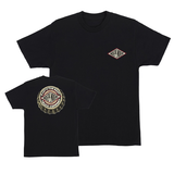 Independent T-Shirt Ftr Cap Ss Black