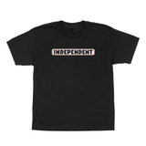Independent T-Shirt Bar Logo Ss Youth Black