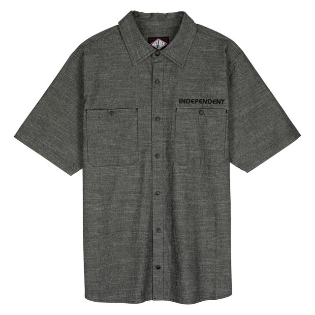 Chemise Independent Groundwork Black Chambray