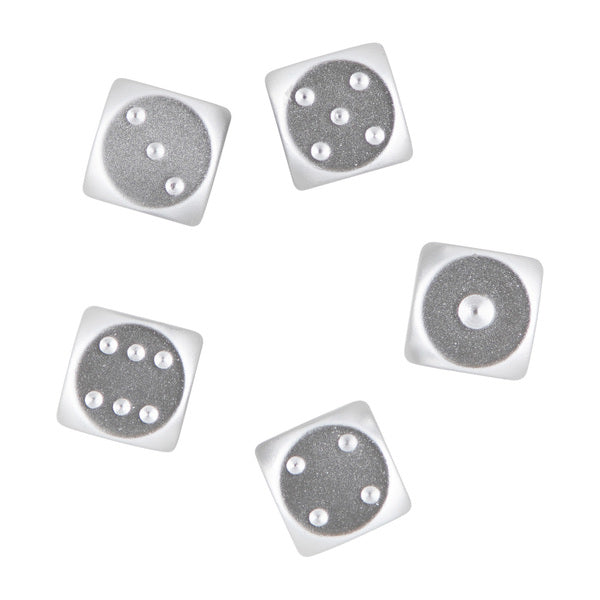 Independent Accessoire Bar Logo Dice Set Silver