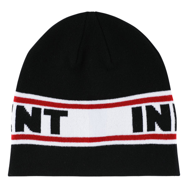 Bonnet Independent Bar Logo Skull Cap Black