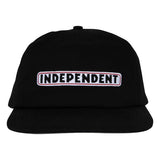 Casquette snapback Independent Bar Logo Black