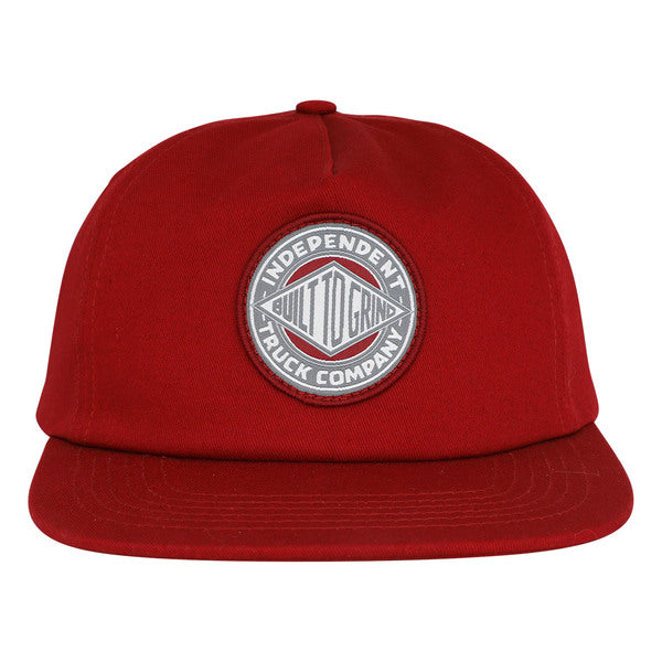 Casquette snapback Independent Btg Summit Cardinal