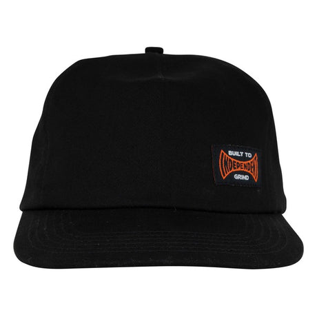 Independent Cap Built To Grind Snapback Black
