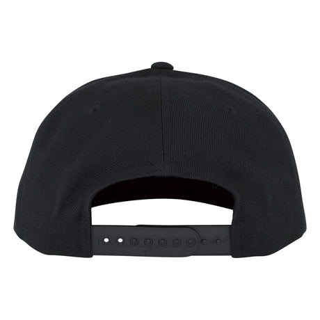Independent Cap Span Embroidered Snapback Black Dk Red